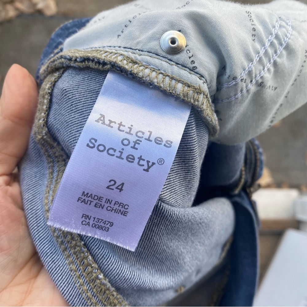 ARTICLES OF SOCIETY Distressed Skinny Jeans - Picture 8 of 12
